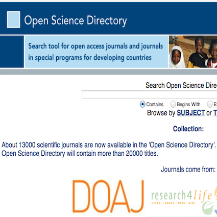 logo open science directory